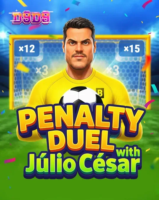 Penalty Duel with Júlio César game screen